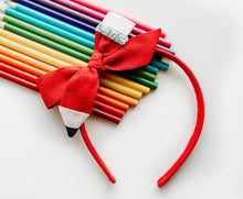 Load image into Gallery viewer, Tia Headband - Pencil Red