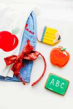 Load image into Gallery viewer, Tia Headband - Sparkly Red