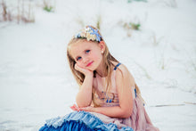 Load image into Gallery viewer, Leah Mermaid Headband - Starfish Neutral Blue