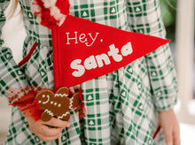 Load image into Gallery viewer, Holiday Flag - Hey Santa