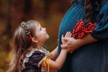 Load image into Gallery viewer, Cozy Claus Floral Headband