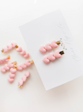 Load image into Gallery viewer, Heart Clip Pink Gingham