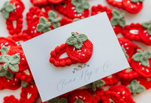 Load image into Gallery viewer, Strawberry Crochet Clip