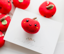 Load image into Gallery viewer, Keychain - Apple Crochet