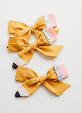 Load image into Gallery viewer, School Girl Bow - Pencil