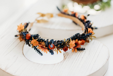 Load image into Gallery viewer, Midnight Autumn Crown