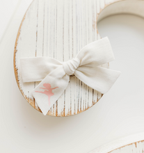 Load image into Gallery viewer, Hope Hair bow - White Ballet