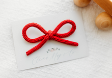 Load image into Gallery viewer, Cami Hair bow - RED