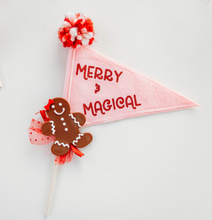 Load image into Gallery viewer, Holiday Flag - Merry & Magical