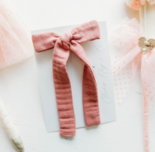 Load image into Gallery viewer, Coco Hair bow - Mauve Love