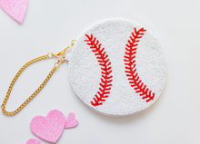 Load image into Gallery viewer, Sequin Coin Bag - Baseball