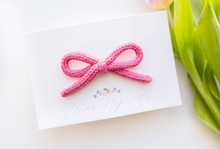 Load image into Gallery viewer, Cami Bow Small - Pink Rose