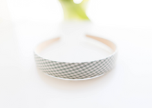 Load image into Gallery viewer, Emma Headband - Sage Gingham