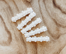 Load image into Gallery viewer, Petra Lace Clip SET - White