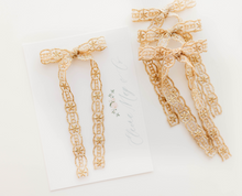 Load image into Gallery viewer, Elsie Lace Hair bow