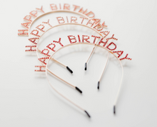 Load image into Gallery viewer, Happy Birthday - Rhinestone Pink