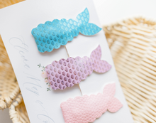Load image into Gallery viewer, Mermaid Snap Clip SET - Ocean