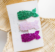 Load image into Gallery viewer, Mermaid Snap Clip SET - Ariel