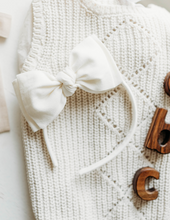 Load image into Gallery viewer, Sandy Headband - Linen Off White