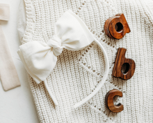 Load image into Gallery viewer, Sandy Headband - Linen Off White