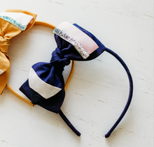 Load image into Gallery viewer, Sandy Headband - Pencil Navy