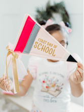 Load image into Gallery viewer, Pennant Flag - Pink Pencil