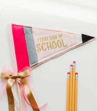 Load image into Gallery viewer, Pennant Flag - Pink Pencil