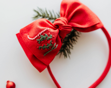 Load image into Gallery viewer, Sandy Headband - Joy Embroidery