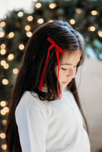 Load image into Gallery viewer, Tally hair bow - Red