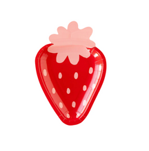Load image into Gallery viewer, Strawberry Shaped Paper Plate