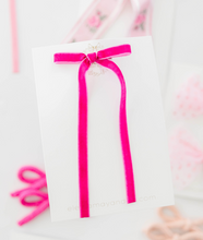 Load image into Gallery viewer, Tally hair bow - Raspberry