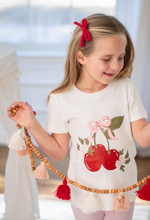 Load image into Gallery viewer, Cici Short Sleeve Tee - Cherries