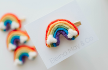 Load image into Gallery viewer, Small Primary Rainbow Clip