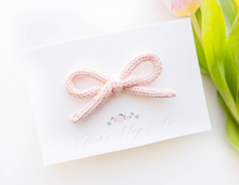 Load image into Gallery viewer, Cami Hairbow - Small Pink Blush