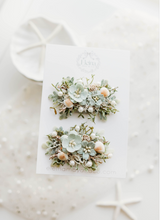 Load image into Gallery viewer, Seashell Mermaid Clip - Sage
