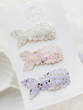 Load image into Gallery viewer, Mermaid Snap Clip SET - Sparkly Ocean