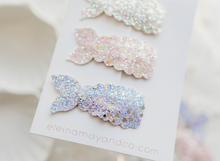 Load image into Gallery viewer, Mermaid Snap Clip SET - Sparkly Ocean