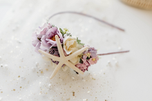 Load image into Gallery viewer, Leah Mermaid Headband - Starfish Purple