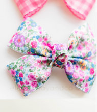 Load image into Gallery viewer, Olivia Hair Bow SET - Florals