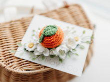 Load image into Gallery viewer, Clementine Hair Clip / Oranges