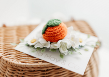 Load image into Gallery viewer, Clementine Hair Clip / Oranges