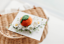 Load image into Gallery viewer, Clementine Hair Clip / Oranges