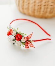 Load image into Gallery viewer, Ella Headband Headband - Gingham Summer