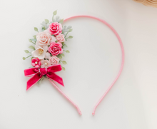 Load image into Gallery viewer, Ella Headband Headband - Raspberry