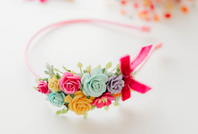 Load image into Gallery viewer, Ella Headband Headband - Happy Rainbow