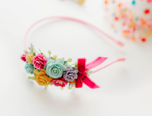 Load image into Gallery viewer, Ella Headband Headband - Happy Rainbow