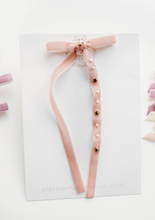 Load image into Gallery viewer, Tally hair bow - Blush Stars