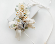 Load image into Gallery viewer, Evangeline Headband - Ivory