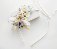 Load image into Gallery viewer, Evangeline Headband - Ivory