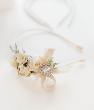 Load image into Gallery viewer, Evangeline Headband - Ivory